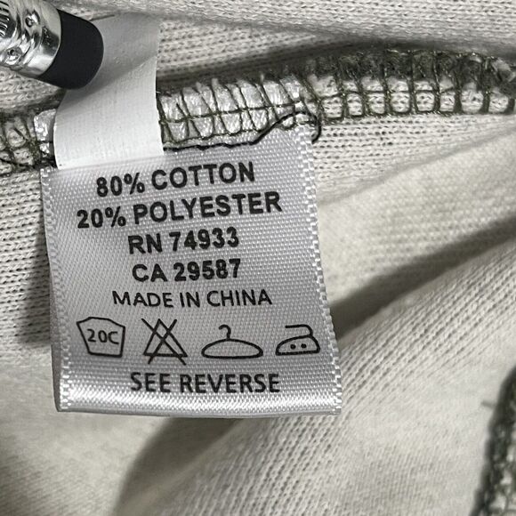 VTG Golf Sweater Womens Large Green 1/4 Zip Fleece Monterey Club Oregon Sunriver - Picture 7 of 11